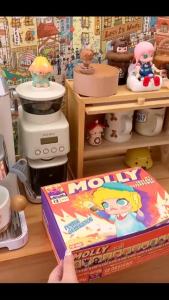 POPMART MOLLY My Instant Super Power Series Figures pop mart molly blind collection action figure decorative giftft