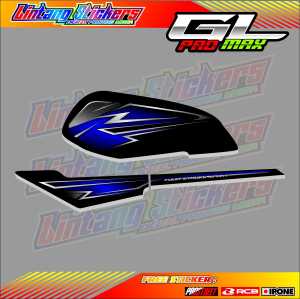 STRIPING VARIASI GL PRO - GL MAX / STICKERS LIST VARIASI MOTOR HONDA GL PRO GL MAX