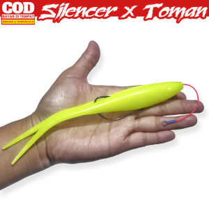Softlure Silencer 17.5cm Umpan Toman Gabus Wormhook Kevlar SoftBait Plastic Johnco Bukn OzmyJerkbait