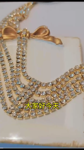 Glittering Rhinestones Hairband for Women Bachelorette Party Headwear Wedding Hairhoop Elegant Music Festival Hair Decors