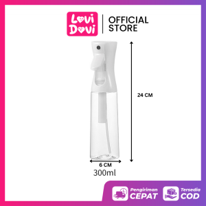 BOTOL MINYAK SPRAY AESTHETIC TRANSPARAN/ BOTOL SPRAY SEMPROTAN ALAT SEMPROT PUTIH BENING TRANSPARAN