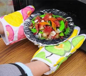 Sarung Tangan Oven Anti Panas / Kitchen Set Hand Gloves Pelindung Tangan / Lap Tangan Oven Dapur