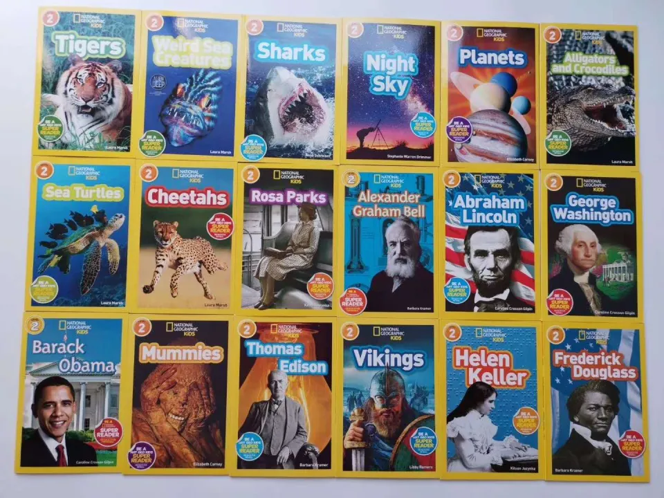 SG Stock] National Geographic Kids Pre reader/1/2/3 Point Readable