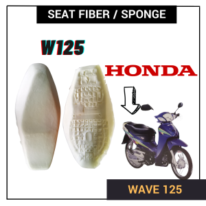 HONDA W125 OLD WAVE 125 LAMA SPAN SEAT FIBER SPONGE PU FORM KUSYEN DOUBLE CUSHION KUSION ASSY WAVE125 WAVE125R W125R 125R MALAYSIA FIRST MODEL