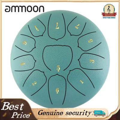 10 Inch Steel Tongue Drum 11 Notes Handpan Drum with Drum Mallet Finger Picks Percussion for Meditation Yoga