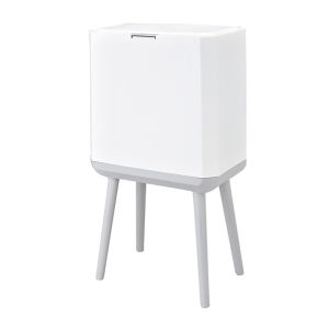 Konco Kitchen Garbage Bin With Lid Trash Can Large Capacity Press Type Waste Bin Household Separation Rubbish Bin Trash Bin