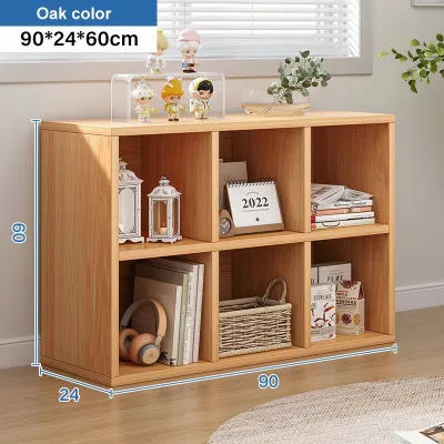 Bona Book shelf Cabinet Random Combination Of Storage Display Cabinet Household Living Room Shelves Wooden