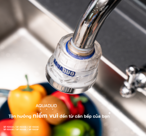 SF-1000A Vòi rửa chén (tăng áp lọc nước) Aquaduo HCM