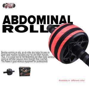 Abdominal Roller Abdominal Muscle Wheel Double-Wheeled Abdomen Thin Abdomen Leg Exercise For Men
