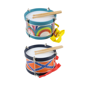 Wooden Drum Musical Toy For Kids Ages 3+ Early Childhood Development Instrument Learning Tool With Safe Materials
