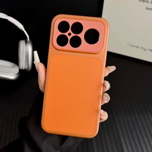 For Xiaomi POCO F8 Pro Case Luxury Vegan Leather Skin Magnetic MagSafe Protective Back Cover Case For POCO F8 Ultra F8Pro Shell