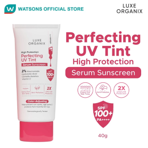 LUXE ORGANIX High Protection Perfecting UV Tint Serum Sunscreen SPF 100 PA +++ 40g