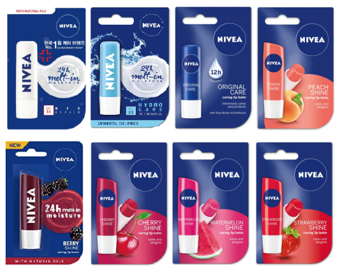 Nivea Naturally Caring Lip Balm Shine / Lip Scrub Lazada