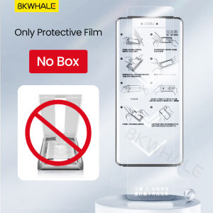BKWHALE Uốn màn hình bảo vệ phim Đối với Vivo X200 Pro X100S X100 Ultra V50 V40 V30 V29 V40E V30E V29E V27 X80 X90 Y300 Y200 Y100 iQOO 11 12 13 Pro HD trong suốt mềm phim