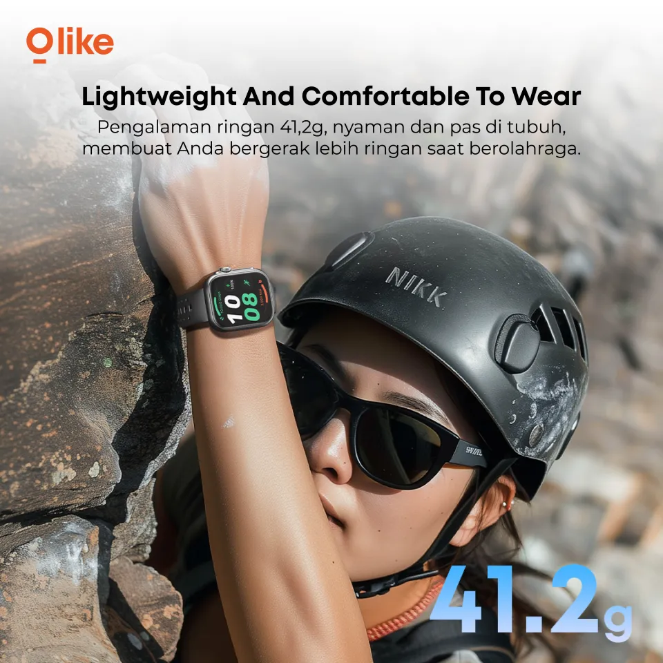 OLIKE Smartwatch FG01 Screen Long Live Battery Up To 30-Day