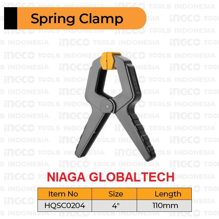Klem Spring INGCO HQSC0204 SPRING CLAMP 4