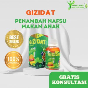 Gizidat Madu Multivitamin Penambah Nafsu Makan Anak