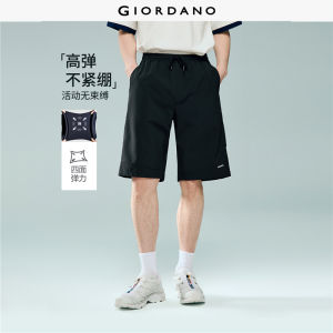Giordano Beau Monde Men Men Seam Detail Shorts Free Shipping 13106216