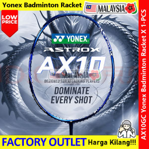 Yonex ASTROX AX10 Badminton Racket – High Elastic Carbon Shaft #Yonex #AX10GC #ASTROX10 #BadmintonRacket #AX10 #Racket