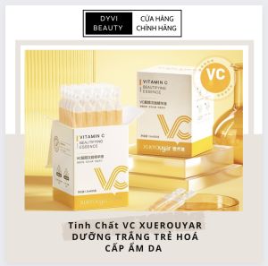 Tinh Chất VC Vitamin C chứa Hyaluronic Acid Dưỡng Trắng Cấp Ẩm Cải Thiện Da Mặt Làm Giảm Lỗ Chân Lông