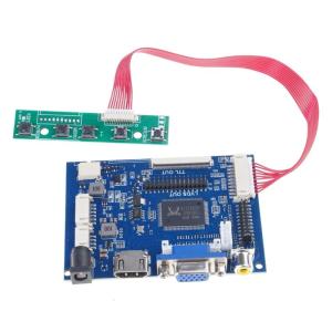 LCD Screen TTL LVDS Controller VGA 2AV 50PIN for AT070TN90 AT070TN92 AT070TN94 Driver Board Universal