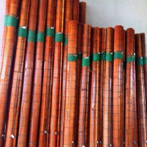 Mành sáo trúc che nắng mành treo ban công ( rộng 1m25 x cao 15m  x 2m 25m x 3m rèm treo cửa sổ màu cánh dán dòng dọc dây kéo đầy đủ