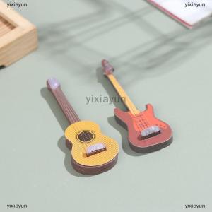 [COD] yixiayun Mini furniture model classical guitar popular electric guitar shooting instrumen