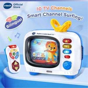 VTech Explore & Learn Smart TV With Bilingual Channels and Remote
