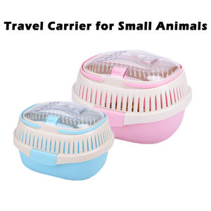 Pet Travel Carrier for Small Animals Assorted Colours Well-ventilated Design Open from Top
