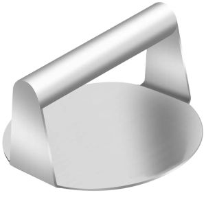 Hamburger Meat Press 430 Stainless Steel Circular Square Burger Meat Press Kitchen Tool Non-Stick Meat Press Plate2026