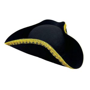 MAOMEI Mũ Jack Mũ cướp biển cosplay Biểu diễn sân khấu Trang phục Mũ ba cánh cho người lớn Lễ hội Hài hước Mũ thuyền trưởng Nam Nữ