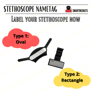 Stethoscope Name Tag/Bag Tag/Nametag/Stetho Tag*MALAYSIA