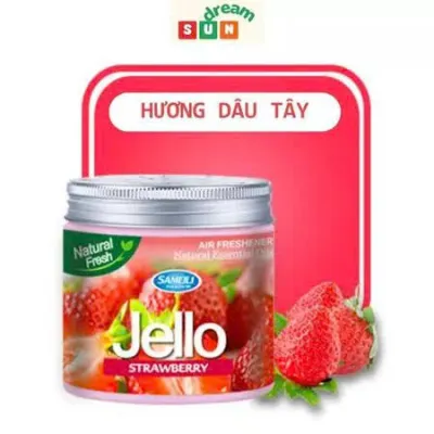 Sáp Thơm Ô Tô Cao Cấp Jello Pure Aroma Hương Trái Cây Tự Nhiên Khử Mùi Xe Hơi Và Tỏa Hương Thơm Mát