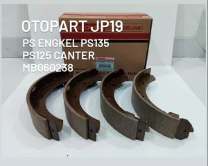 BRAKE SHOE KAMPAS REM BELAKANG PS100 ENGKEL PS110 FE T210 MB060238