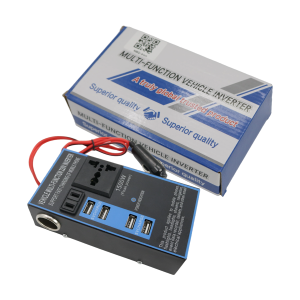 Car inverter 12V/24V universal to 220V high-power smart car inverter converter and mobile phone charger