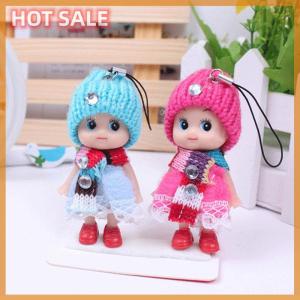 🔥🔥🔥dingdaocunz Plush Dolls Keychain Soft Stuffed Toys Keyring Mini Plush Animals Key Chain Baby