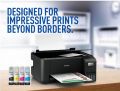 Epson EcoTank L3210 All-in-One Ink Tank Borderless Colored Printer with Print, Scan, Copy Function. 