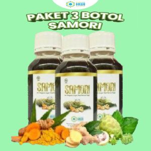 BBM-3 BOTOL Minuman sari mengkudu SAMORI 500ml/botol