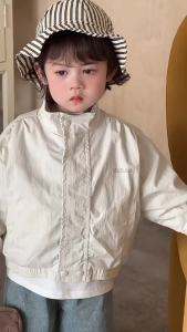 Childrens clothing Korean style spring outfits baby spring outfits 2026 Korean-style childrens clothing boys plaid jacket and jeans set