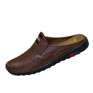 Dép Bít Mũi Nam HA NAM Da Bò Thật Cao Cấp GSB20142