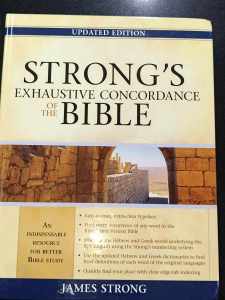 PCBS STRONG EXHAUSTIVE CONCORDANCE OF THE BIBLE UPDATED EDITION By JAMES STRONG