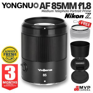 YONGNUO YN85mm 85mm f1.8Z DF DSM Nikon Z Autofocus Portrait Lens Stable Version MVP CAMERA