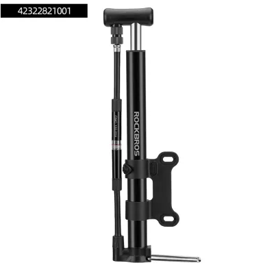 ROCKBROS Inflator High Pressure Foot Pump MTB Road Bike Electric Bicycle Motorcycle Car Hand Tire Pump AV/FV Portable Air Pump