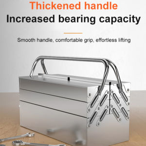 New Large Collapsible Tool Box Heavy Duty Stainless Steel Construction