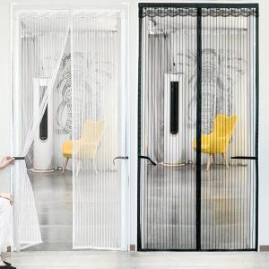 Large Size Anti-Mosquito Curtain Door Net with magnet Hands-free Magnetic Anti fly insect mosquito curtain mesh for door screen