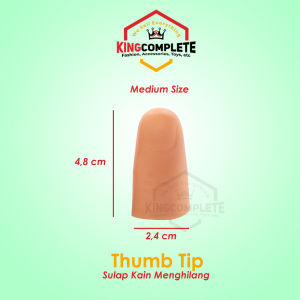 Alat Sulap Thumb tip - Alat Sulap Jempol Thumbtip + Kain Menghilang