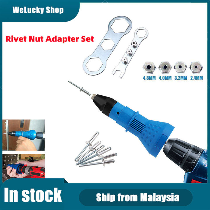 Multifunction Electric Riveter Riveting Tool Cordless Riveting Drill