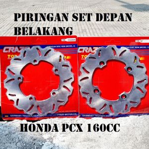 Disc set HONDA PCX 160CC-PCX 150CCpiringan cakram set depan belakang honda pcx 160cc PCX 150CC