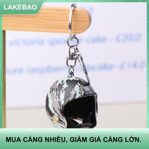 【LAKEBAO】 Sáng Tạo Mũ Bảo Hiểm Keychain Thời Trang An Toàn Mũ Bảo Hiểm Keyring Chìa Khóa Xe Chủ Túi Mặt Dây Chuyền Trang Trí Nội Thất Cho Xe Máy Câu Lạc Bộ Người hâm mộ Quà Tặng