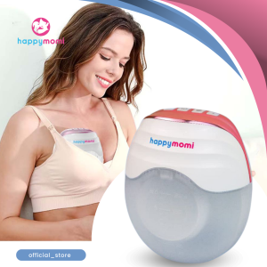 Happy Momi Pompa Asi Elektrik Portable Rechangable Single Electric Breast Pump Tanpa Rasa Sakit 3 Mode